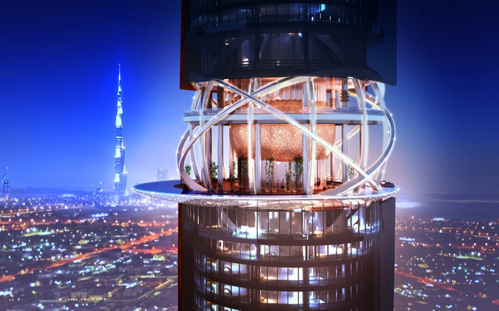 В Дубае появится небоскреб с пляжем и джунглями на крыше